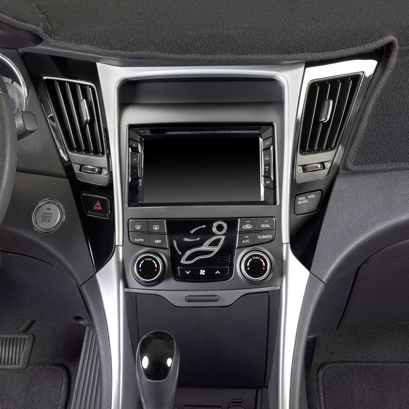 Metra 95-7296 Double DIN Stereo Install Dash Kit for Hyundai Sonata 2011-2015 Vehicles