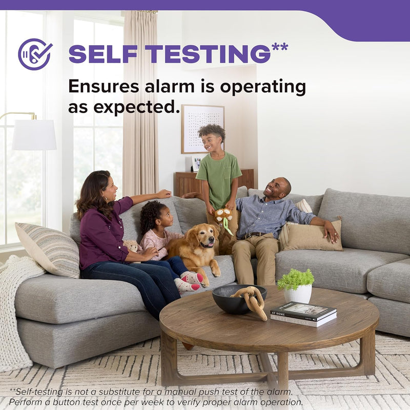 Kidde 30CUAR-V Hardwired Smoke & Carbon Monoxide Detector, AA Battery Backup, Voice Alerts, Interconnectable, LED Warning Light Indicators, White
