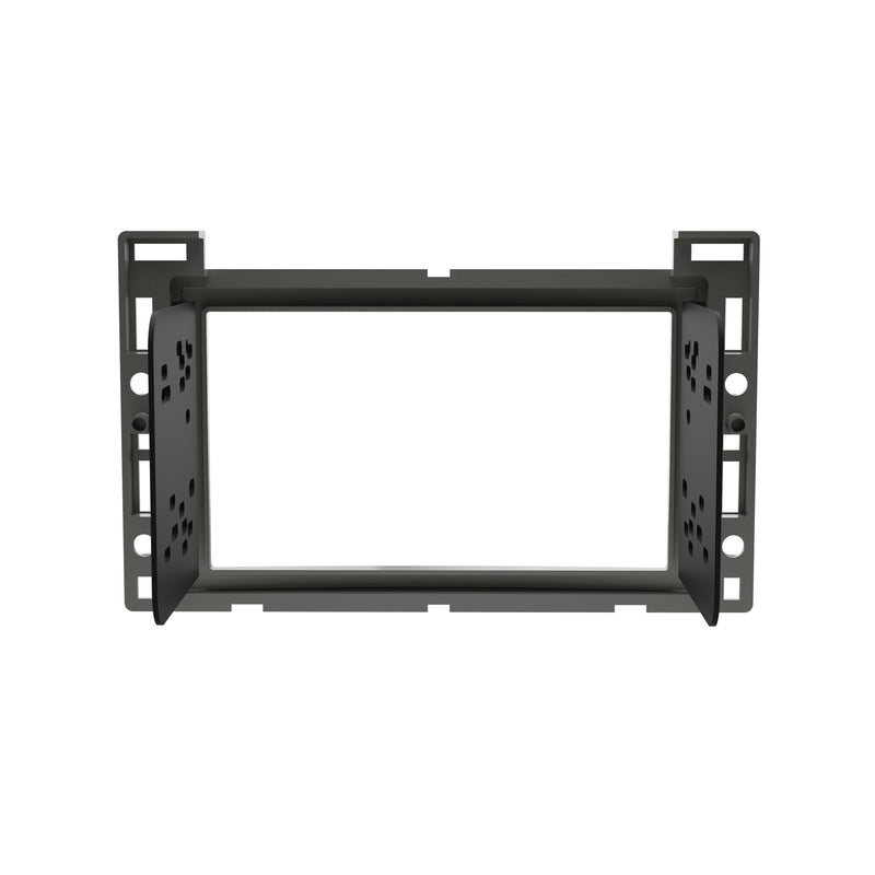 Metra 95-3302S Silver Double DIN Dash Kit for GM 2005-2012 - Silver