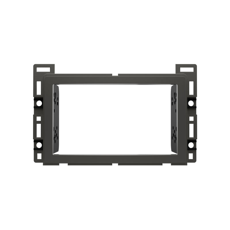 Metra 95-3302S Silver Double DIN Dash Kit for GM 2005-2012 - Silver