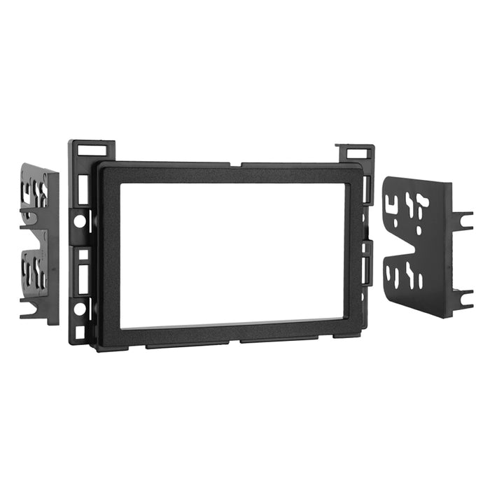Metra 95-3302 Black Double DIN Dash Multi-Kit for Select GM 2005-2012 - Black