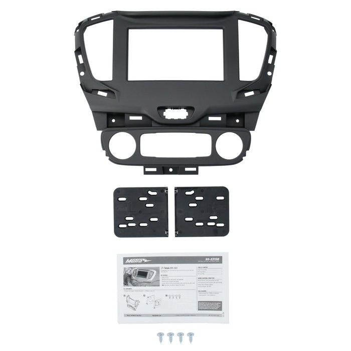 Metra 95-3315B Double DIN Dash Stereo Installation Kit for Select GMC TERRAIN 2018-2024