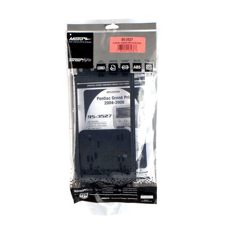 Metra 95-3527 Double DIN Dash Kit for 2004-2008 Pontiac Grand Prix