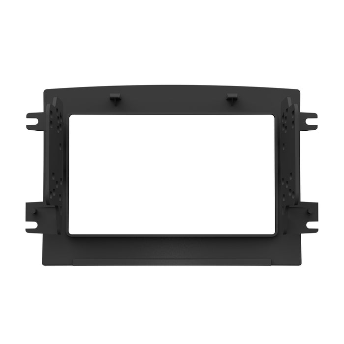 Metra 95-6528B Black Double DIN Stereo Dash Kit for Select Dodge Ram