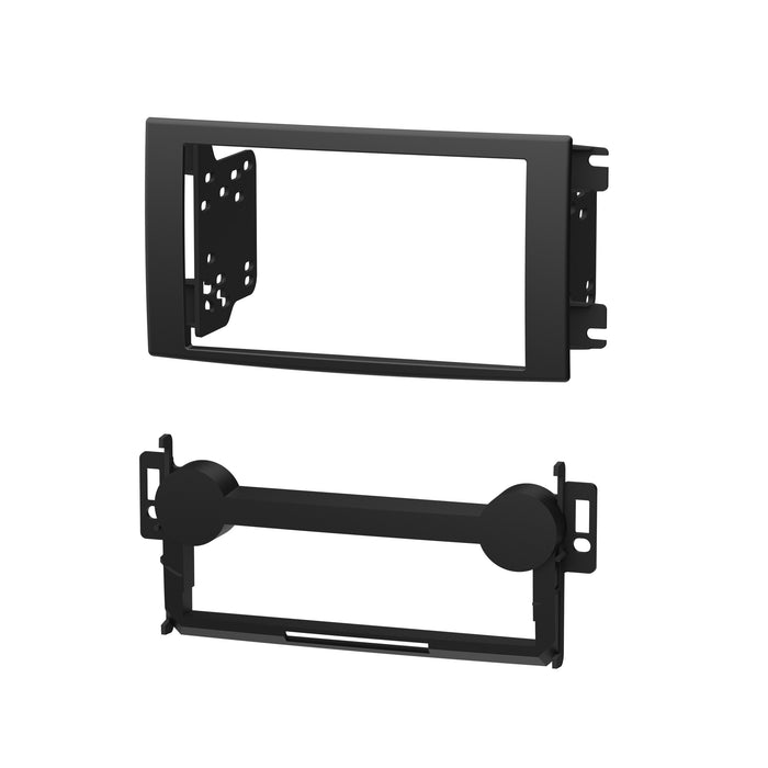 Metra 95-6533B Black 2-DIN Dash Kit for Select Chrysler/Dodge/Jeep
