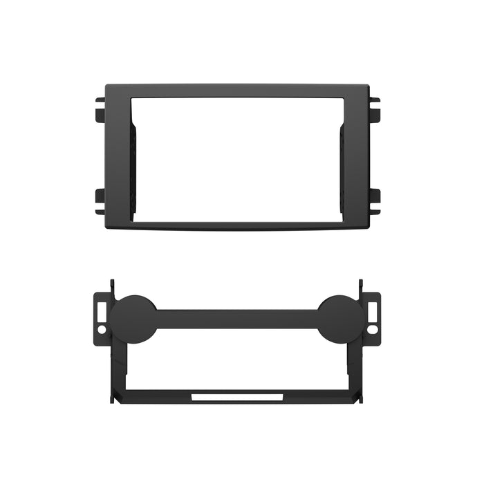 Metra 95-6533B Black 2-DIN Dash Kit for Select Chrysler/Dodge/Jeep