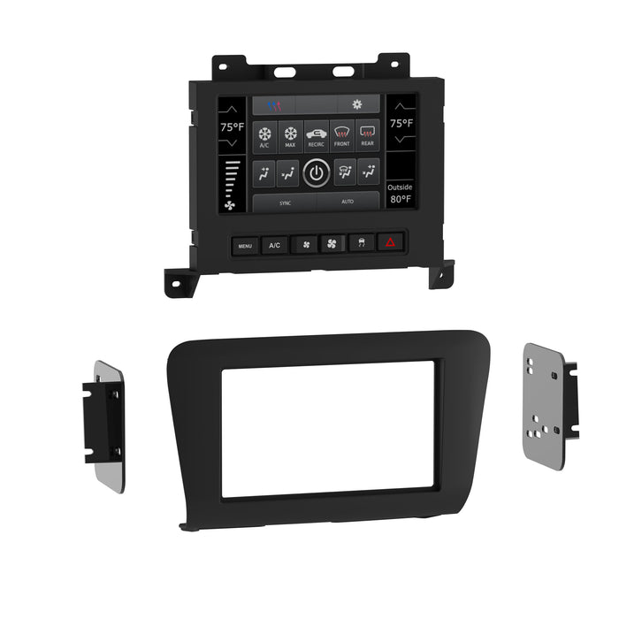 Metra 95-6552B 7" inch Double DIN Dash Kit for Select Dodge Charger 2015-Up Vehicles