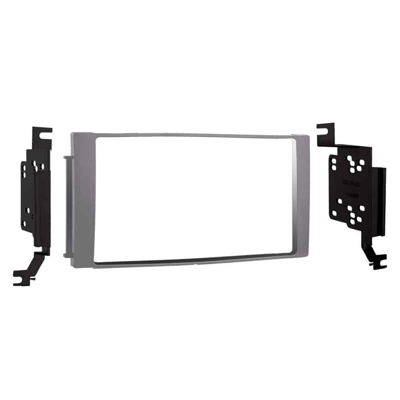Metra 95-7325S Double DIN Dash Kit for select 2007-2012 Hyundai Santa Fe - Silver