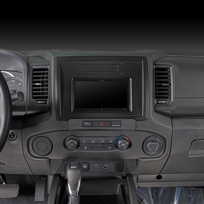 Metra 95-7641B Double DIN Dash Kit for select 2022-Up Nissan Frontier