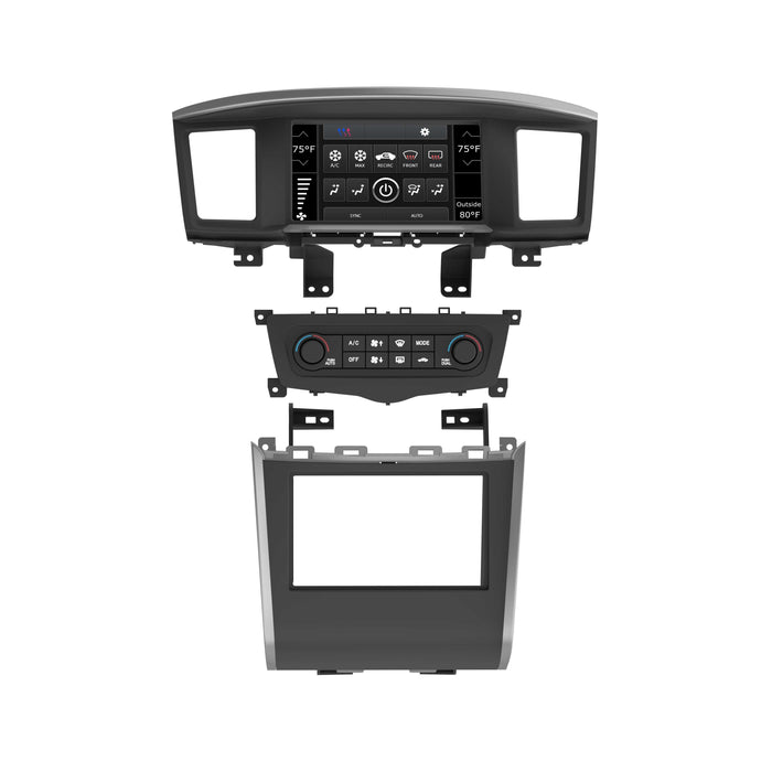Metra 95-7643 Double DIN Stereo Install Dash Kit for Select Nissan Pathfinder 2013-2016 Vehicles