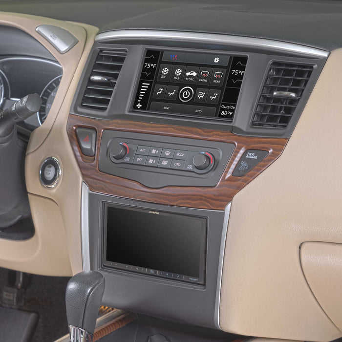 Metra 95-7643 Double DIN Stereo Install Dash Kit for Select Nissan Pathfinder 2013-2016 Vehicles