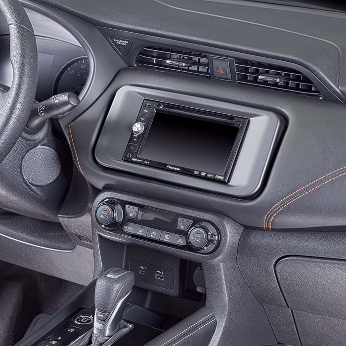 Metra 95-7644B Double DIN Stereo Install Dash Kit for Select Nissan Kicks/Versa 2021-2025 Vehicles