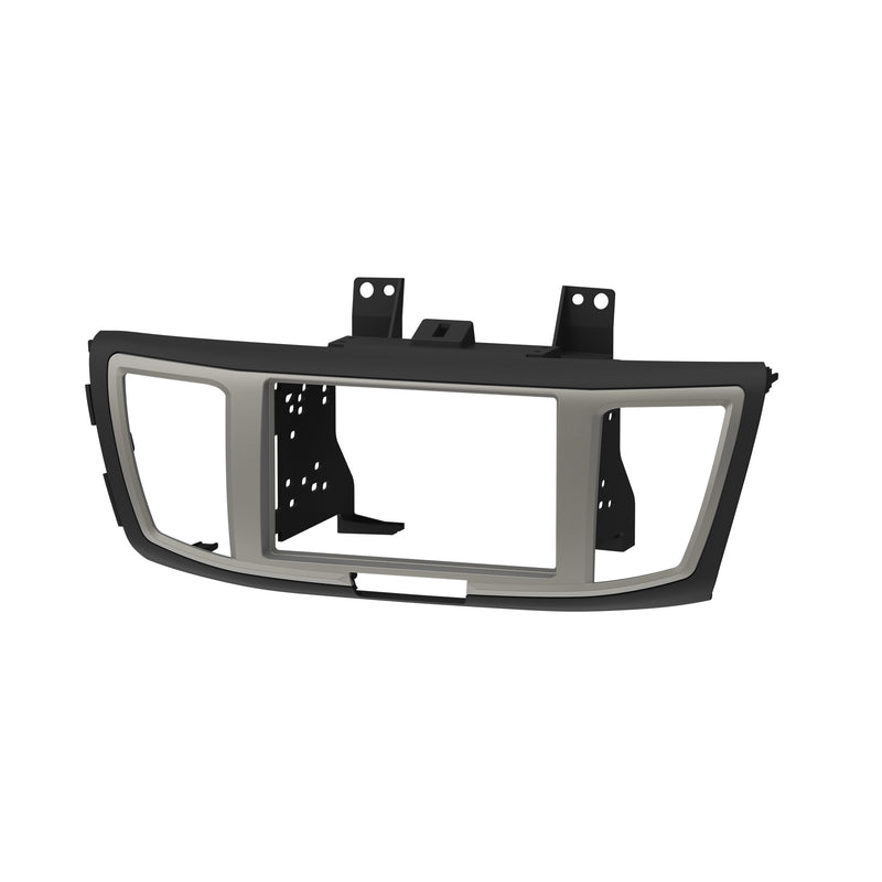 Metra 95-7804B Double DIN Stereo Install Dash Kit for Select Honda Accord 13-17 Black W/ Silver Trim