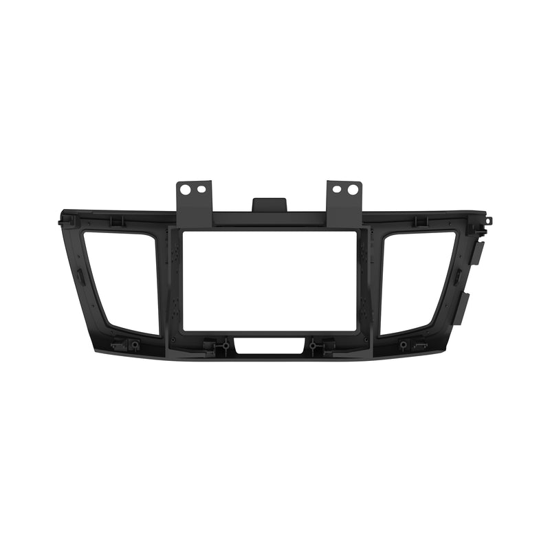 Metra 95-7804B Double DIN Stereo Install Dash Kit for Select Honda Accord 13-17 Black W/ Silver Trim