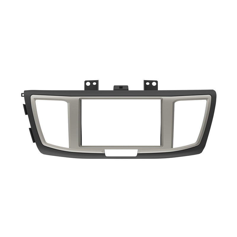 Metra 95-7804B Double DIN Stereo Install Dash Kit for Select Honda Accord 13-17 Black W/ Silver Trim