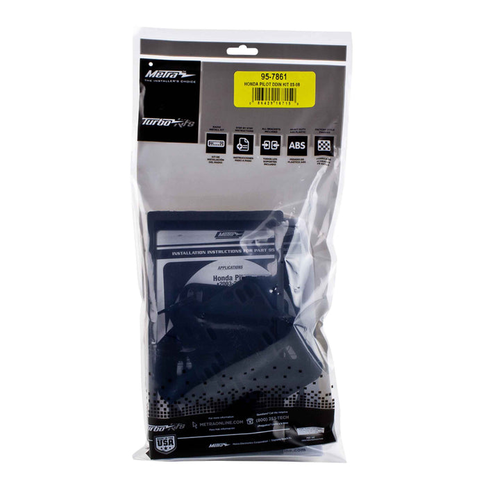 Metra 95-7861 Double DIN Stereo Dash Kit for Honda Pilot 2003-2005 / Honda Pilot (without factory NAV) 2020