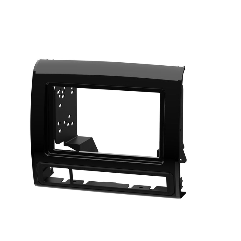 Metra 95-8235CHG Double DIN Stereo Dash Kit for Toyota Tacoma 2012-2015 - Charcoal High Gloss