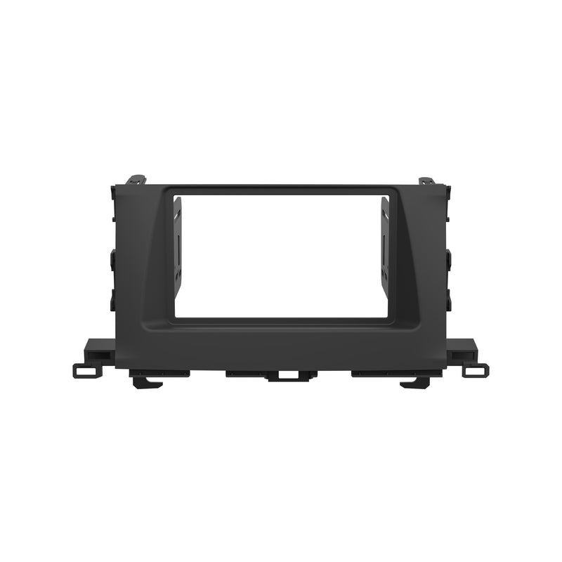 Metra 95-8248B Black Double DIN Dash Kit for 2014-up Toyota Highlander