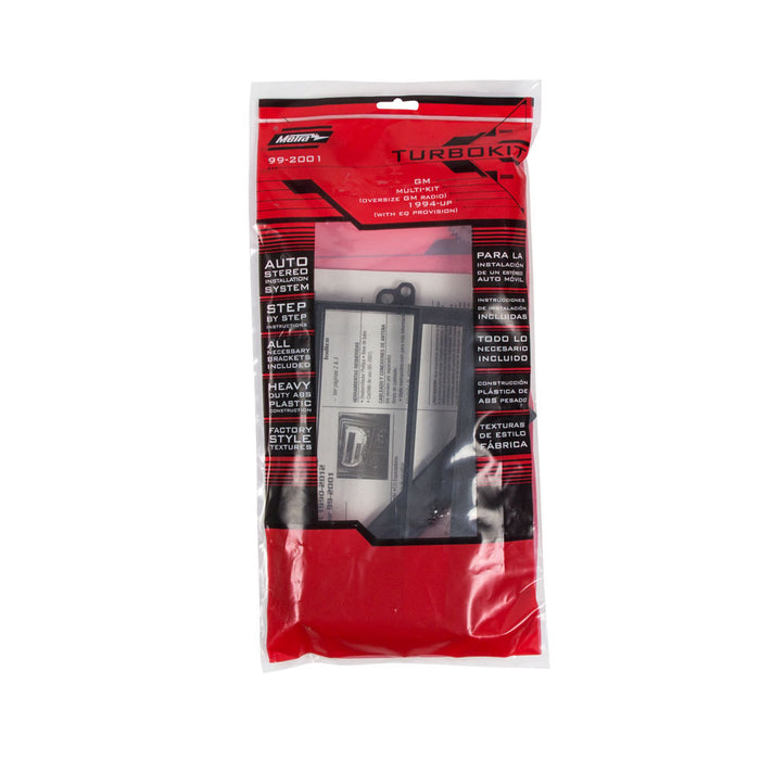 Metra 99-2001 Single DIN Stereo Dash Multi-Kit for Select 1994-2012 GM Vehicles