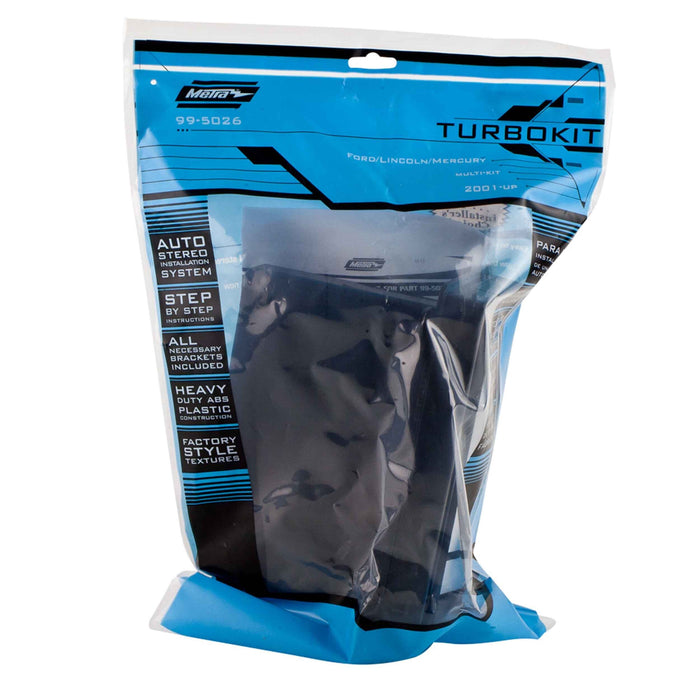 Metra 99-5026 Single DIN Dash Kit for 2001-2006 Ford/Lincoln/Mercury