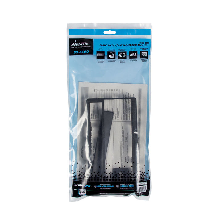 Metra 99-5600 Single DIN Dash Kit for select 1995-2011 Ford/Lincoln/Mercury/Mazda Vehicles