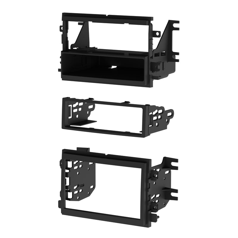 Metra 99-5815 Single/Double DIN Black Stereo Installation Dash Kit with Pocket
