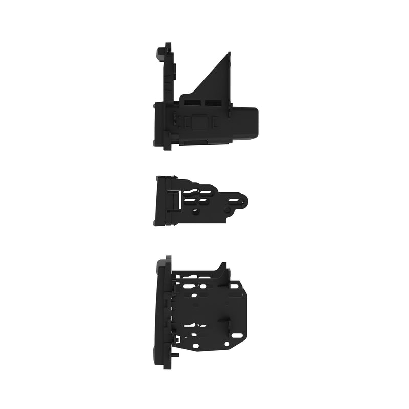 Metra 99-5815 Single/Double DIN Black Stereo Installation Dash Kit with Pocket