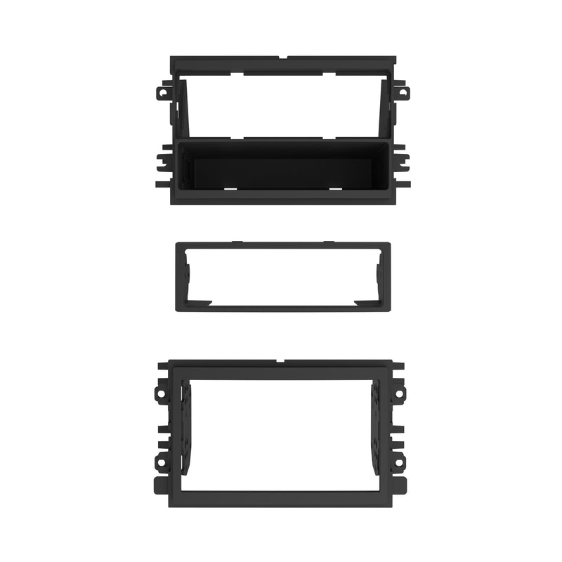 Metra 99-5815 Single/Double DIN Black Stereo Installation Dash Kit with Pocket