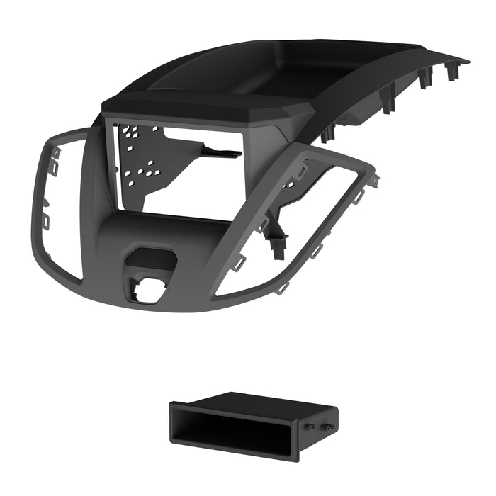 Metra 99-5832G Gray 1 or 2 Din Dash Kit for Select Ford Transit 2015-2019 (without 4.2 Inch Screen)