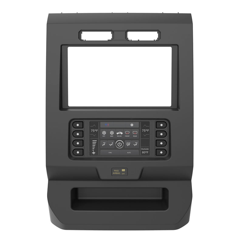 Metra 99-5834CH Single/Double DIN Dash Install Kit For Select Ford Trucks 2015-2018