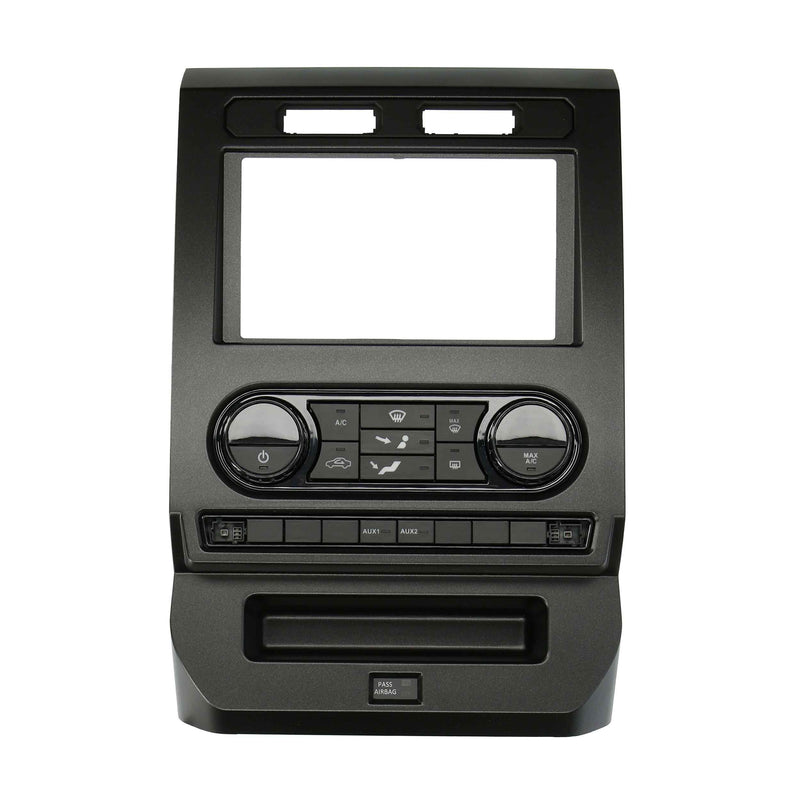 Metra 99-5849CH Single or Double DIN Dash Kit For Ford F-150 2015-2017 (with single-zone climate control)