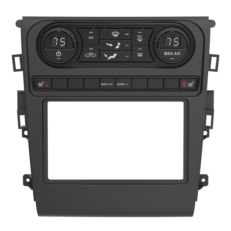 Metra 99-5854B Single or Double DIN Dash Kit for Ford Fusion 2013-2019 (with single zone climate controls)