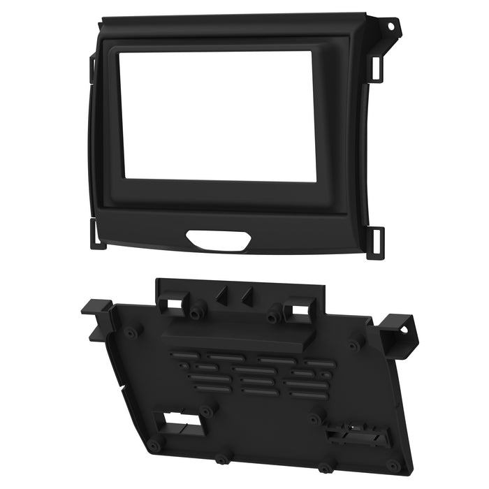 Metra 99-5857B 1 or 2- DIN Car Stereo Dash Kit Fits Select 2019-up Ford Ranger Vehicles with 4.2" Screen