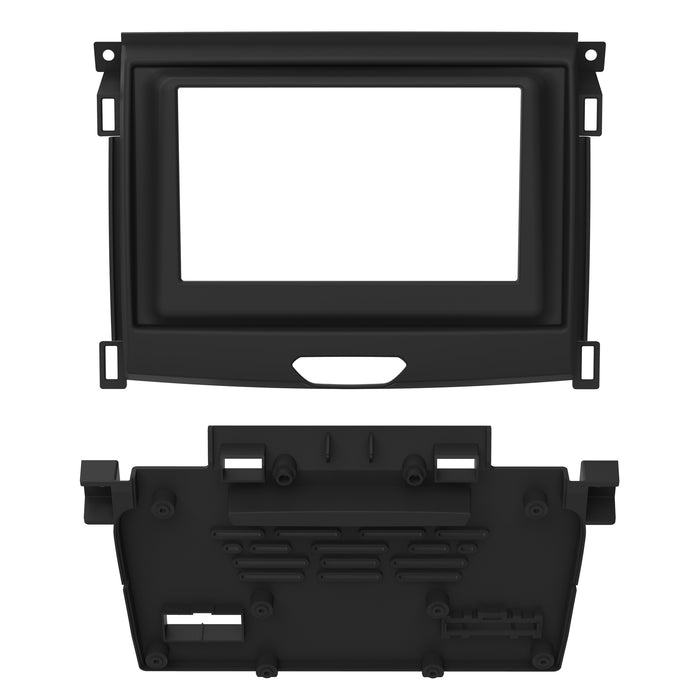 Metra 99-5857B 1 or 2- DIN Car Stereo Dash Kit Fits Select 2019-up Ford Ranger Vehicles with 4.2" Screen
