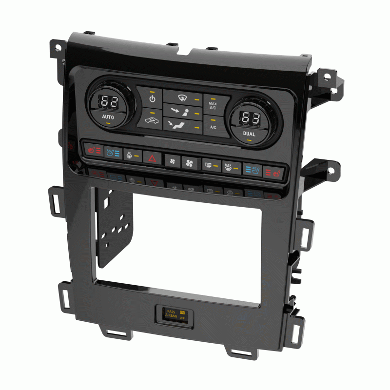 Metra 99-5863HG Double Din Dash Kit for Select Ford Edge 2011-2014 (With Factory 8" Screen)