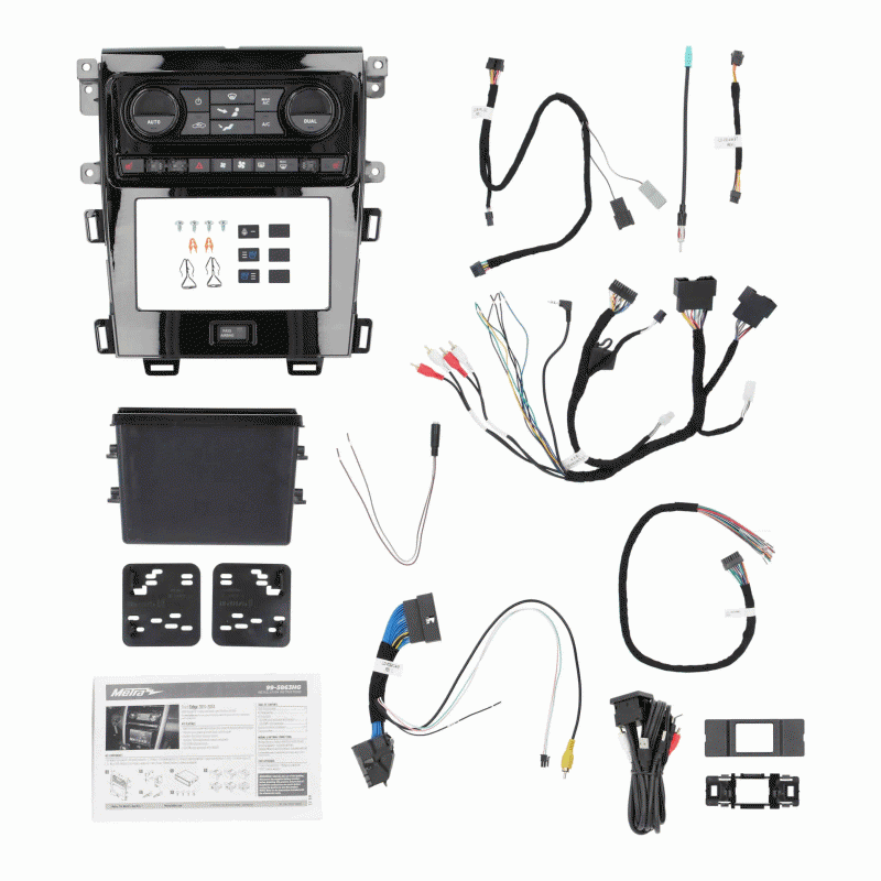Metra 99-5863HG Double Din Dash Kit for Select Ford Edge 2011-2014 (With Factory 8" Screen)