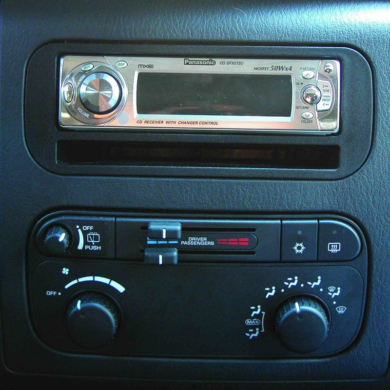 Metra 99-6505 Single DIN Dash Kit for Select Chrysler Jeep Dodge Plymouth Multi-Kit 1998-2010