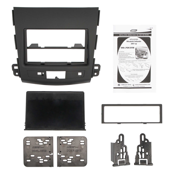 Metra 99-7013TB Single DIN Dash Kit for 2007-2011 Mitsubishi Outlander