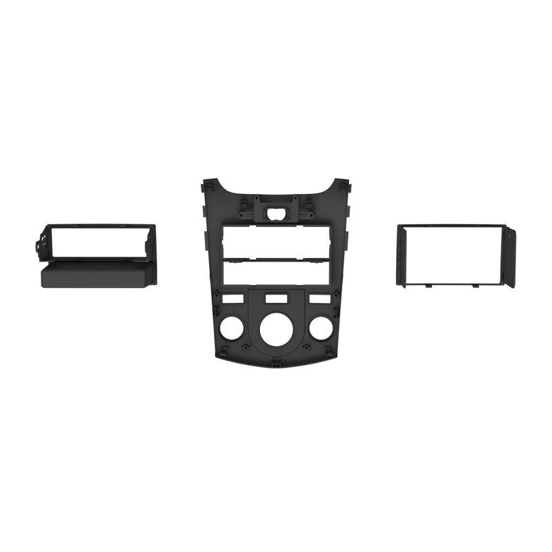 Metra 99-7338B Matte Black 1 or 2 DIN Dash Kit for Kia Forte 2010-2013 - Black