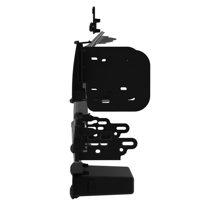 Metra 99-7338S Silver 1 or 2 DIN Dash Kit for Select 2010-13 Kia Forte