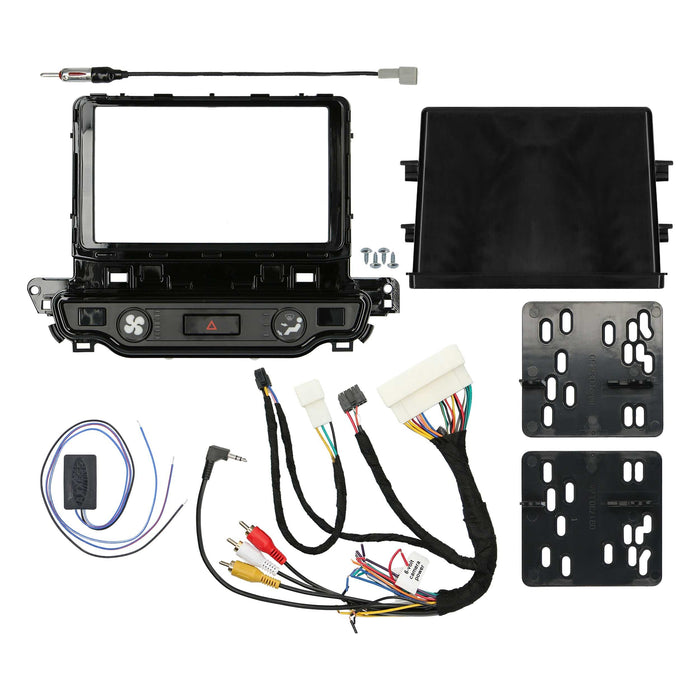 Metra 99-7382HG Single or Double DIN Dash Kit for Kia Niro (without NAV) 2017-2019