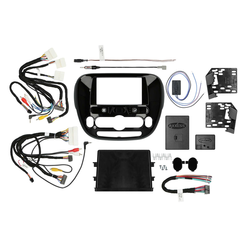 Metra 99-7388HG 1-2 DIN Dash Kit for select 2014-2019 KIA Soul (w/ Factory Nav)