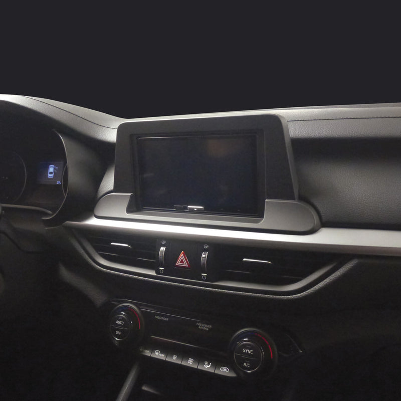 Metra 99-7394B Single-DIN and Double-DIN Radio Dash Kit Fits Select 2019-up Kia Forte Vehicles