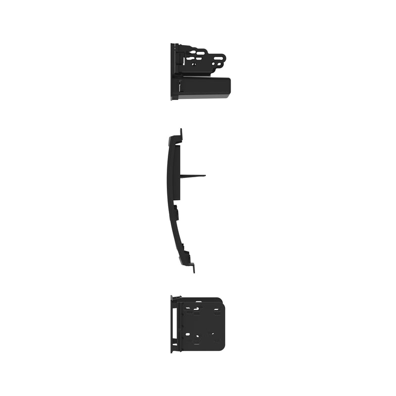 Metra 99-7428B Black 1 or 2 DIN Dash Kit for Select Frontier/Xterra 2009-2012 with Tech Option Black