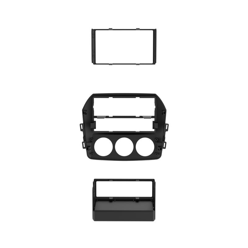 Metra 99-7519B Black 1 or 2 DIN Dash Kit for Mazda Miata (MX-5) 2009-2015
