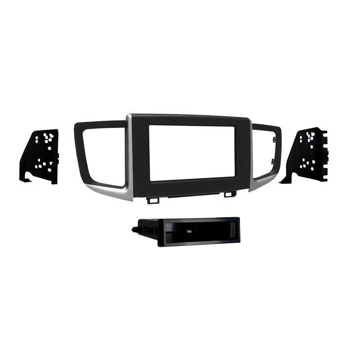 Metra 99-7811B Matte Black Single DIN Dash Kit for Honda select Passport - Pilot - Ridgeline models