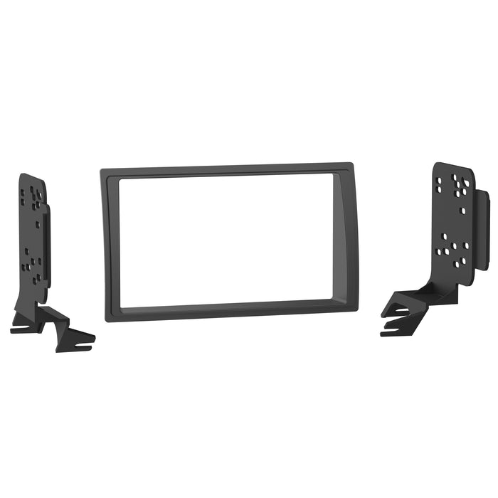 Metra 99-8214TB Double/Single DIN Dash Kit for Toyota Tacoma 2005-2011 - Black