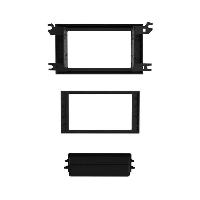 Metra 99-8251B Matte Black 1 or 2 DIN Dash Kit for Toyota Tacoma 2016-2023