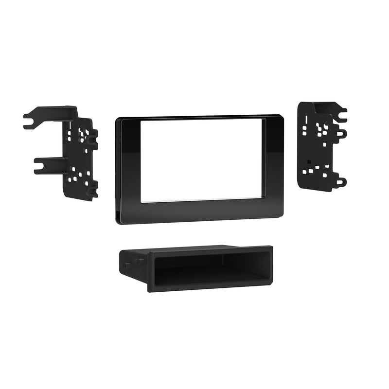 Metra 99-8262HG Single DIN Dash Kit with Pocket for select Toyota Corolla 2017-2019