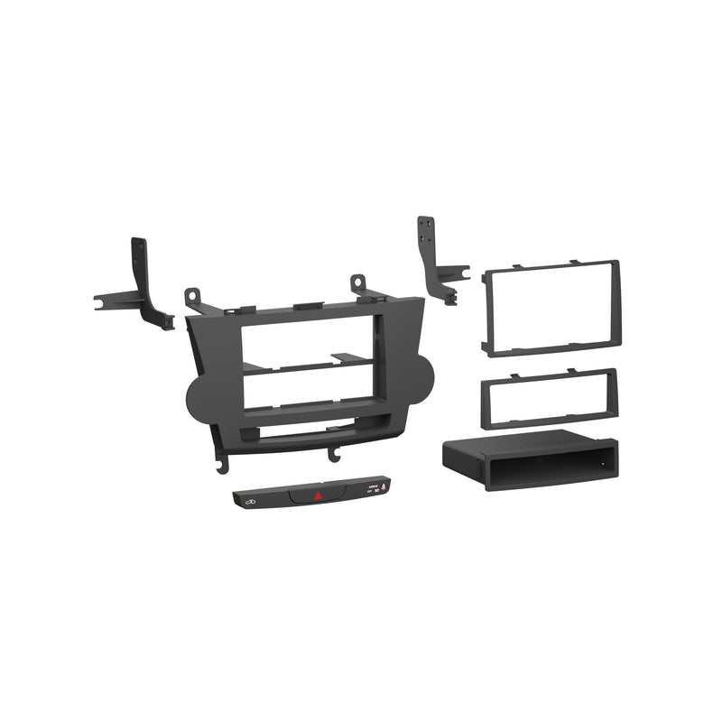 Metra 99-8274B Single or Double DIN Dash Kit for Toyota Highlander 08-12 with Nav Black